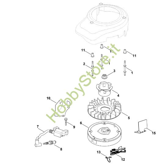 Picture of I - Impianto di accesione HD775 (HD775-3026)